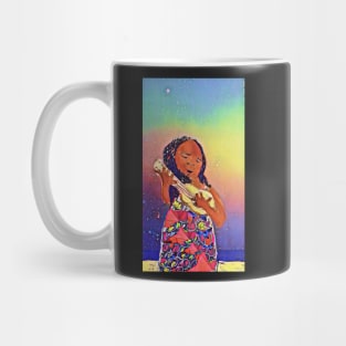 Ukelele girl Mug